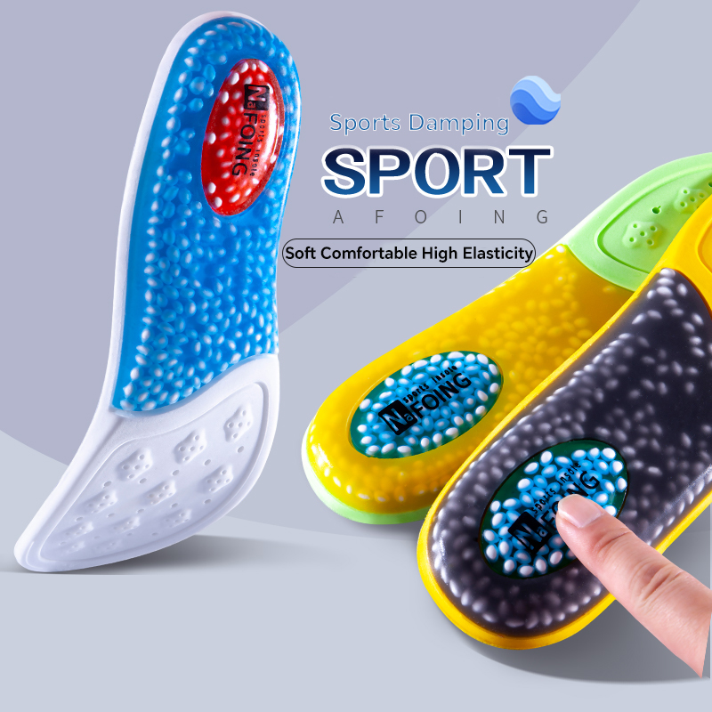 Outdoor Sport Brand - スポーツインソール アーチサポート 通気性テクノロジーデザイン 衝撃吸収シューズパッド アウトドアランニング Rzoom