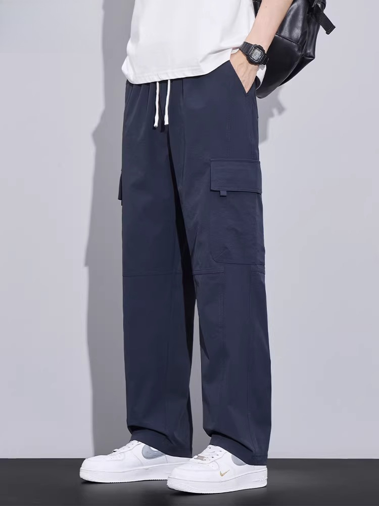 Outdoor Sport Clothing Brands - ブランド服 春夏 メンズ カーゴパンツ ルーズストレート パラシュートパンツ