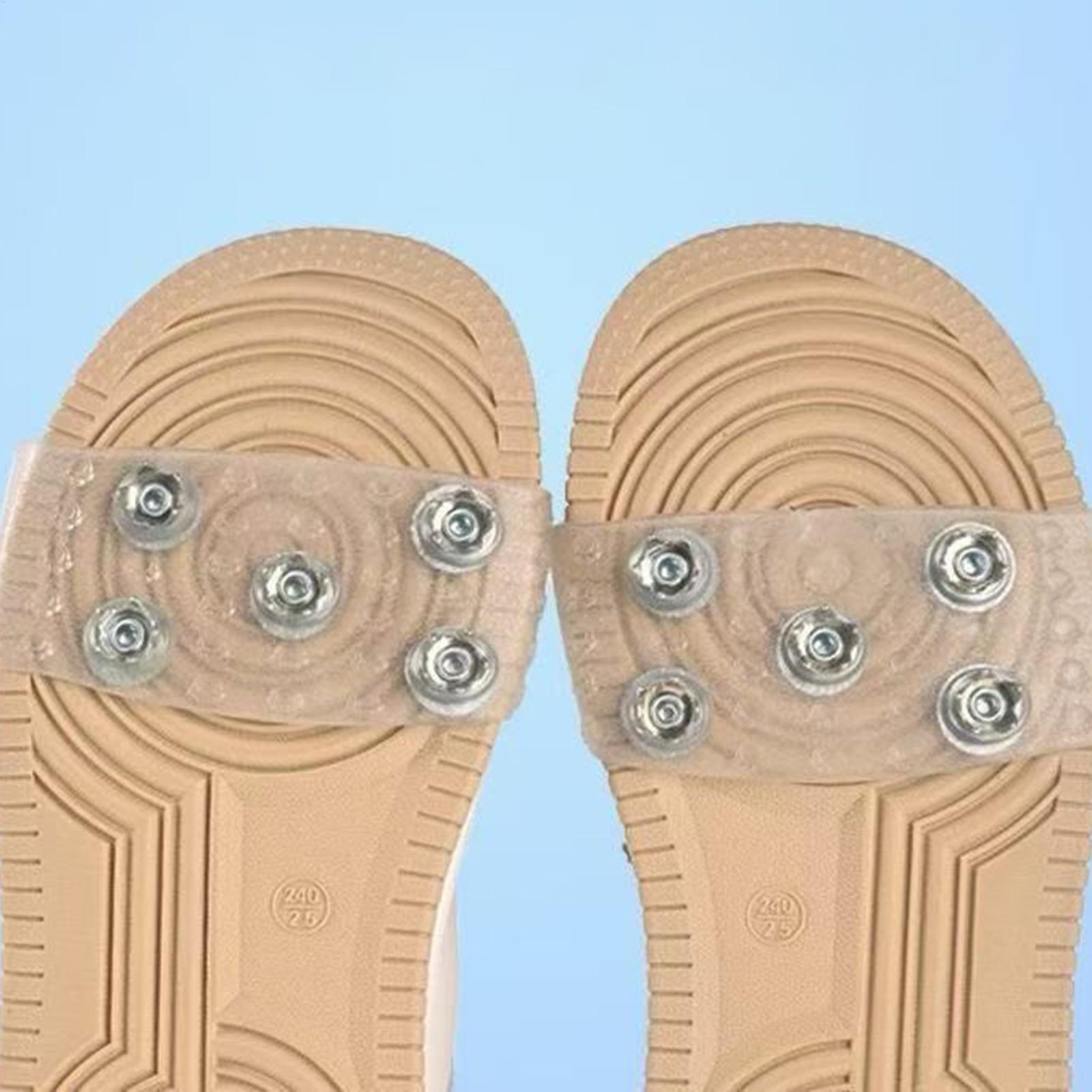 Climbing Shoe Beginner - スノーグリップ クリア滑り止めフットウェア クロー スノーシューグリップ 男女兼用 初心者向け