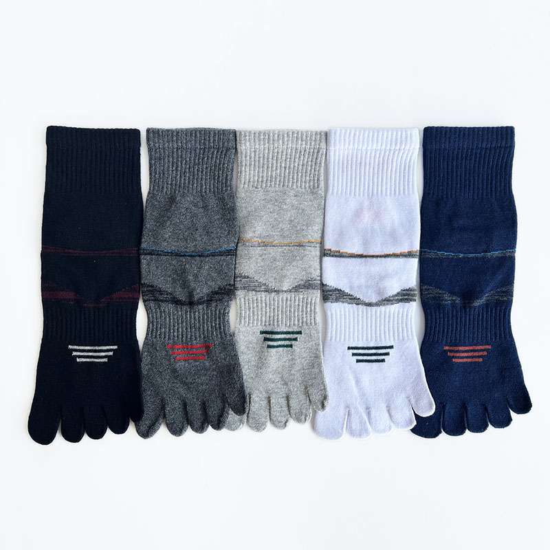 1/5 ペアアスレチックスポーツソックスつま先フィットネス圧 - Outdoor Sport Dress のレビューと価格
