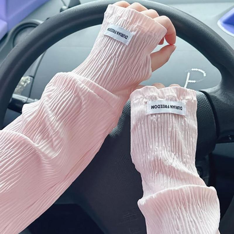 おしゃれなゆったりとした薄手のアイスシルク長袖、女性・女の子 - Outdoor Sport Gloves のレビューと価格