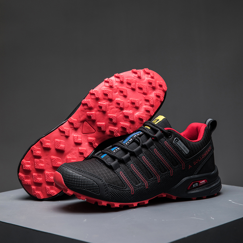 メンズ耐摩耗性ハイキングシューズ登山ウォーキングシューズ戦術 - Climbing Shoe Beginner のレビューと価格