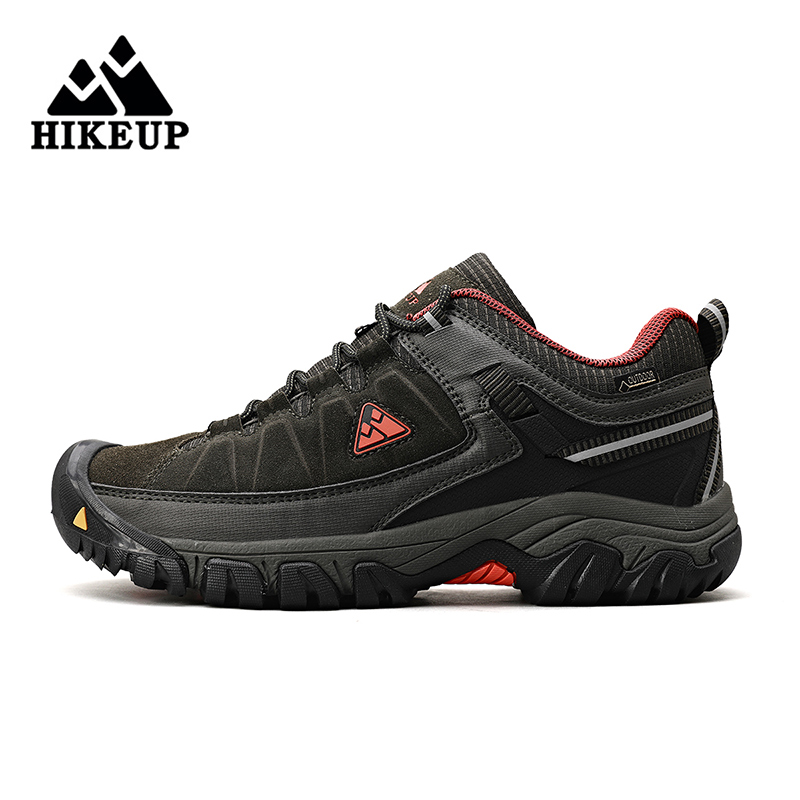 ハイケアップ新メンズハイキングシューズ耐久性レザークライミン - Climbing Shoe Beginner のレビューと価格