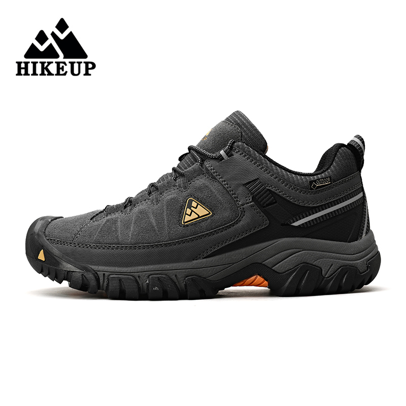 ハイケアップ新メンズハイキングシューズ耐久性レザークライミン - Climbing Shoe Beginner のレビューと価格
