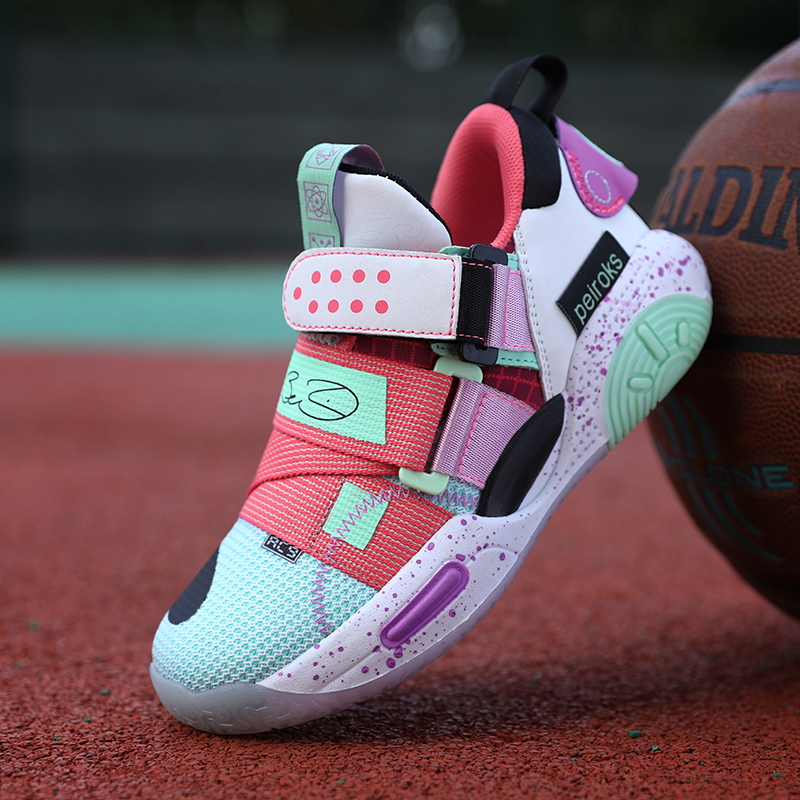 子供用の軽量滑り止めバスケットボールシューズ,男の子と女の子 - Outdoor Sport Brand Shoes のレビューと価格
