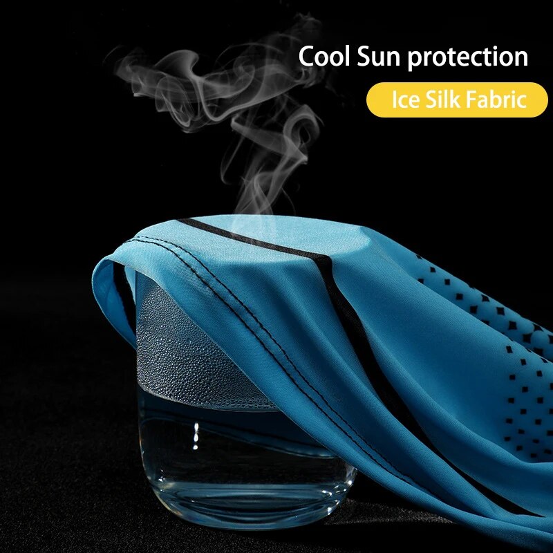 2個セットサンUV保護ロング手袋ハンドプロテクターカバーアー - Outdoor Sport Gloves のレビューと価格