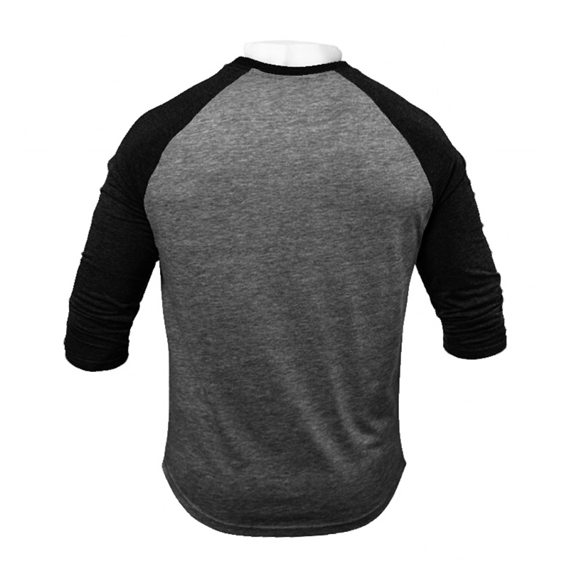 メンズ七分袖コットンランニングTシャツ,ジムウェア,フィット - Outdoor Sport Clothing Brands のレビューと価格
