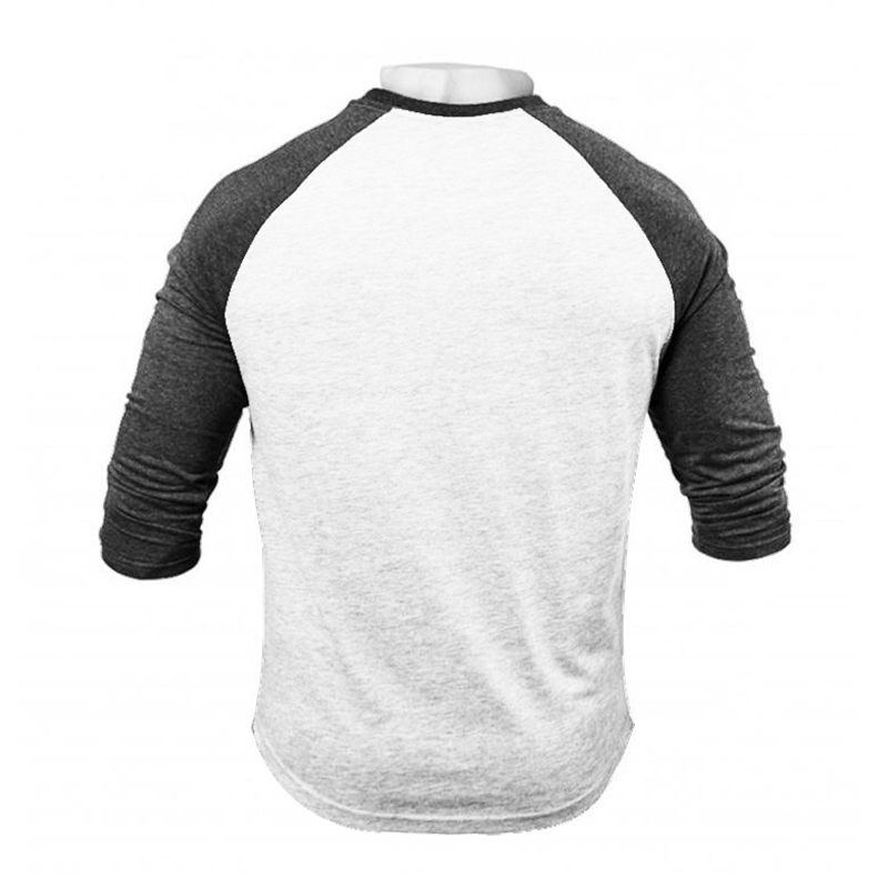 メンズ七分袖コットンランニングTシャツ,ジムウェア,フィット - Outdoor Sport Clothing Brands のレビューと価格
