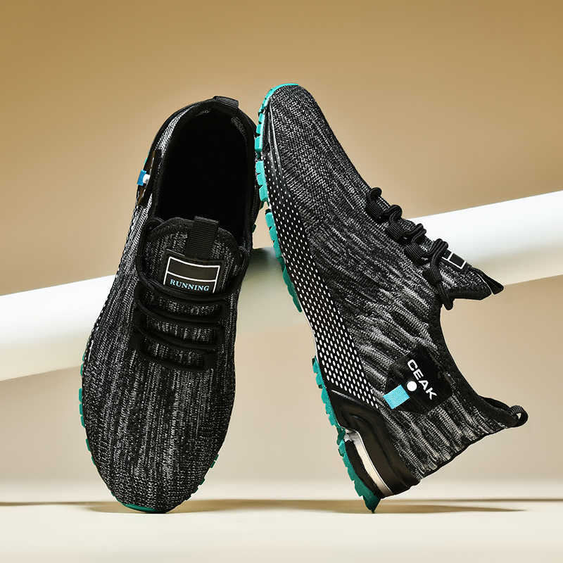 秋のプラットフォーム男性用シューズ、スニーカー、テニスシュー - Outdoor Sport Brand Shoes のレビューと価格