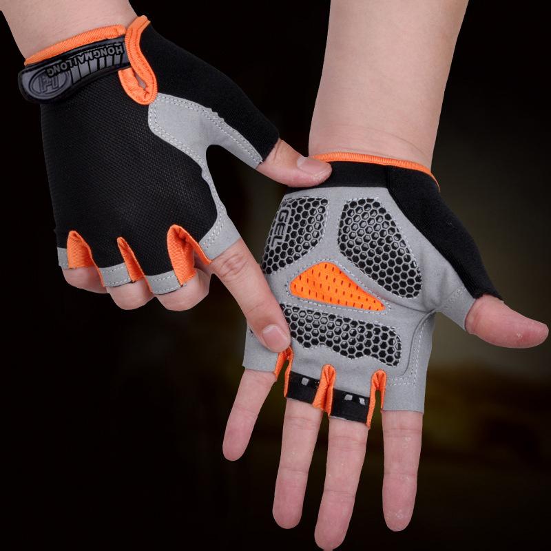 卸売ハーフフィンガーサイクリンググローブ男女兼用滑り止め衝撃 - Outdoor Sport Gloves のレビューと価格