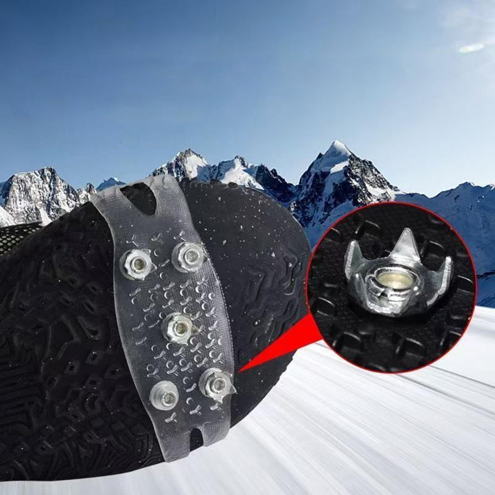 スノーグリップ クリア滑り止めフットウェア クロー スノーシ - Climbing Shoe Beginner のレビューと価格