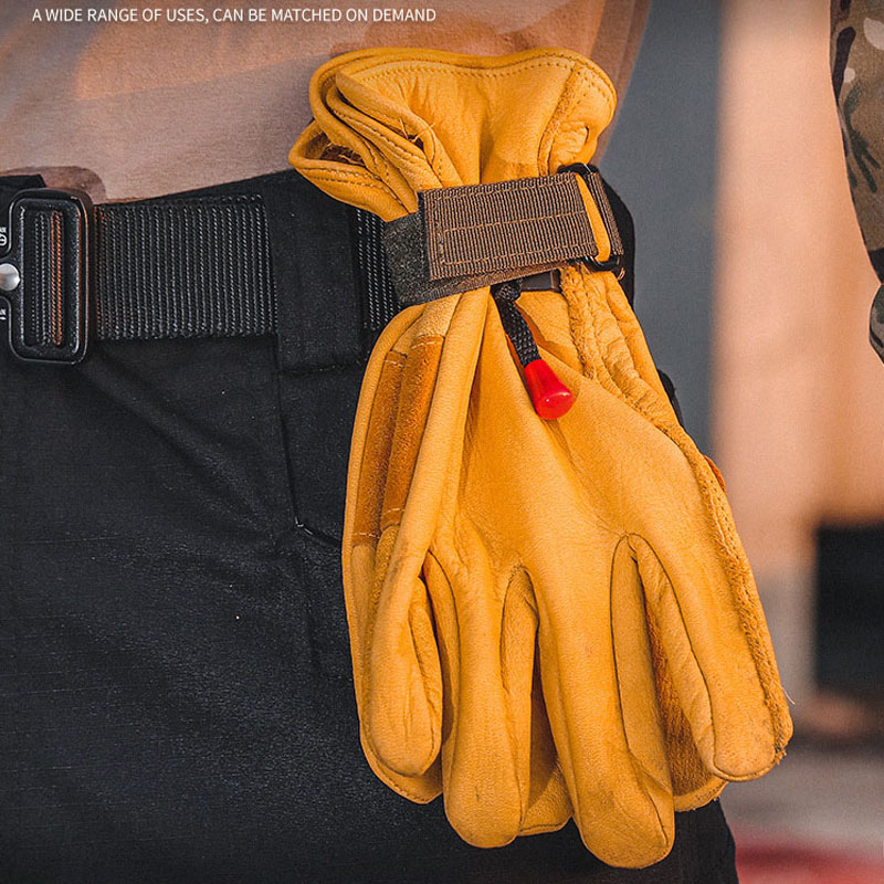 1/3/6 個新しい多目的ナイロン手袋バックル戦術手袋フック - Outdoor Sport Gloves のレビューと価格